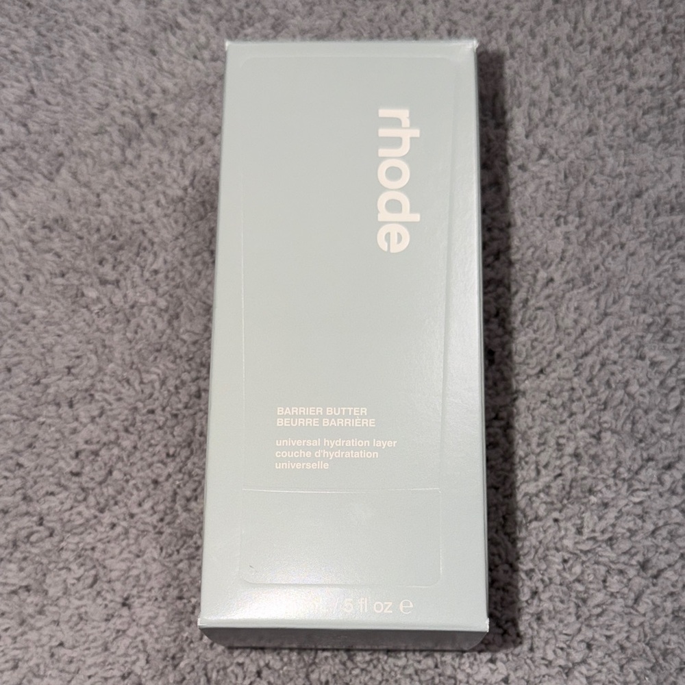 RHODE Barrier Butter - Elegant Gray Packaging